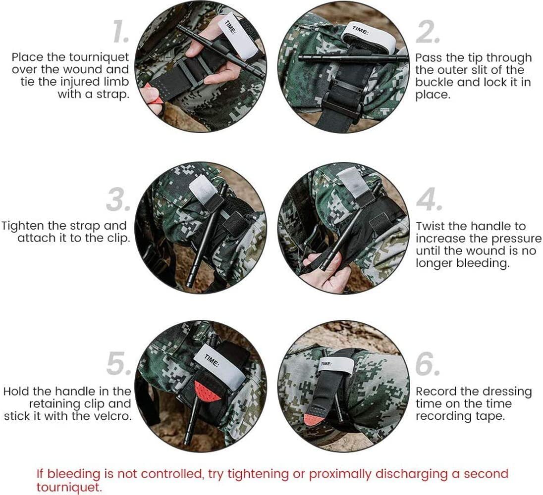 Tourniquet Survival Tactical Combat Application Survival Equipment Military Medical First Aid Belt Scissors Outdoor Exploration