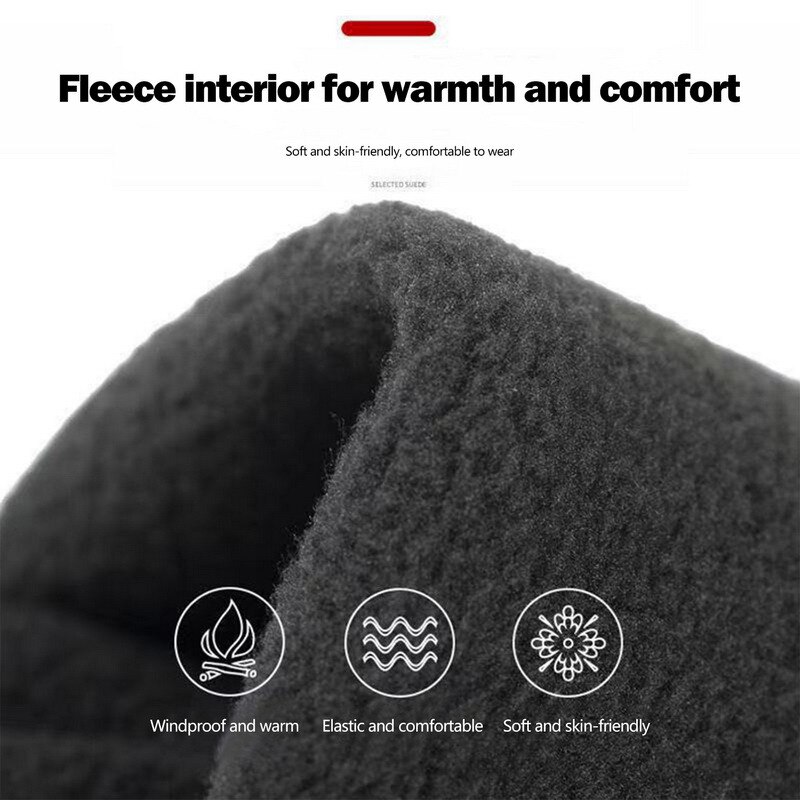 Winter Keep Warm Gloves Men Touchscreen Waterproof Windproof Snowboard Motorcycle Riding Driving Unisex Water-Repellent Gloves