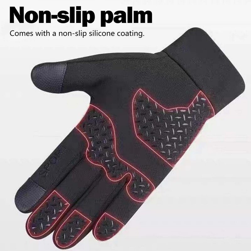 Winter Keep Warm Gloves Men Touchscreen Waterproof Windproof Snowboard Motorcycle Riding Driving Unisex Water-Repellent Gloves Winter Keep Warm Gloves Men Touchscreen Waterproof Windproof Snowboard Motorcycle Riding Driving Unisex Water-Repellent Gloves