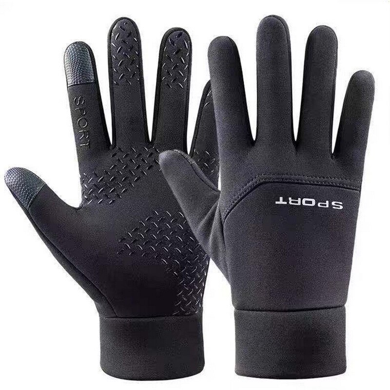 Winter Keep Warm Gloves Men Touchscreen Waterproof Windproof Snowboard Motorcycle Riding Driving Unisex Water-Repellent Gloves