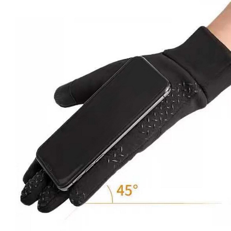 Winter Keep Warm Gloves Men Touchscreen Waterproof Windproof Snowboard Motorcycle Riding Driving Unisex Water-Repellent Gloves