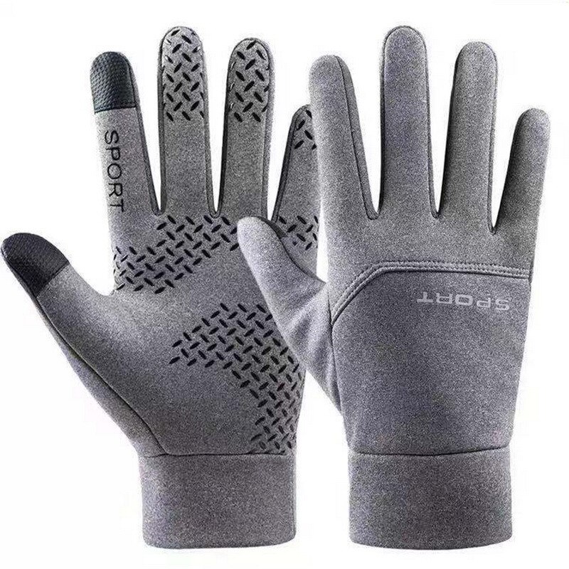 Winter Keep Warm Gloves Men Touchscreen Waterproof Windproof Snowboard Motorcycle Riding Driving Unisex Water-Repellent Gloves