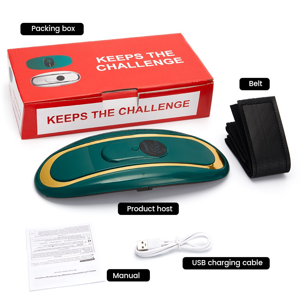 Electric Slimming Belt Cellulite Massager Body Massager Weight Loss Belt Shake Belt Waist Trainer Fitness Muscle Stimulator Gym