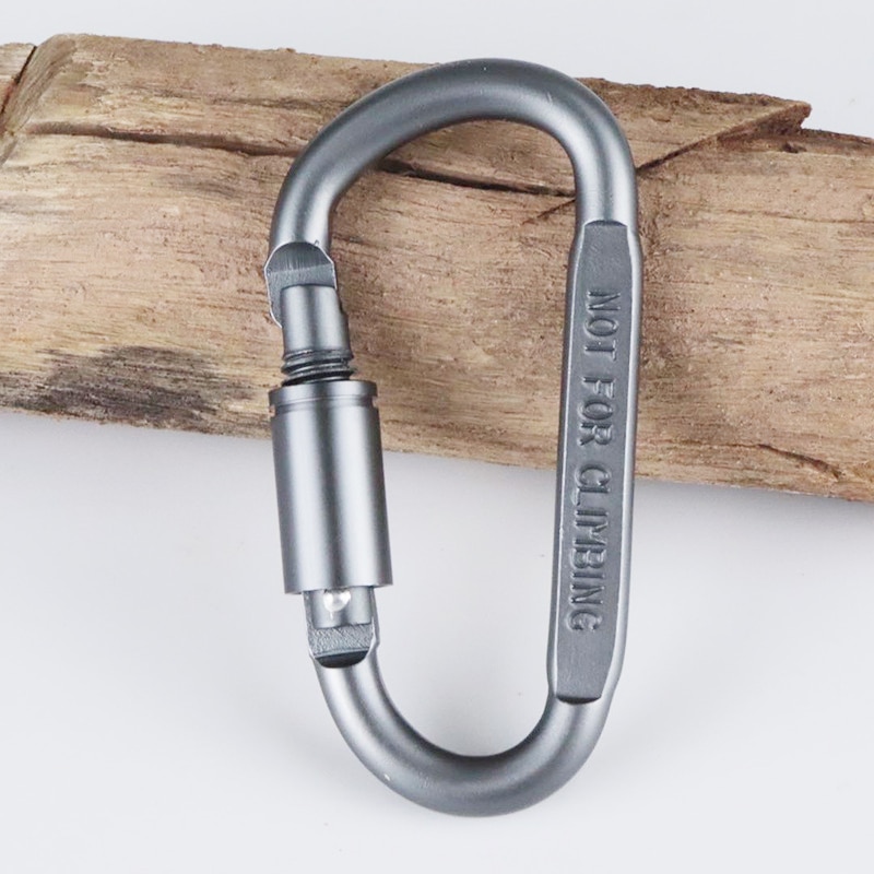 Carabiner Aluminium Alloy Key Hook Camping D-Ring Snap for Hiking Cycling Carabiner Bag Outdoor Climbing Equipment Carabiner Aluminium Alloy Key Hook Camping D-Ring Snap for Hiking Cycling Carabiner Bag Outdoor Climbing Equipment