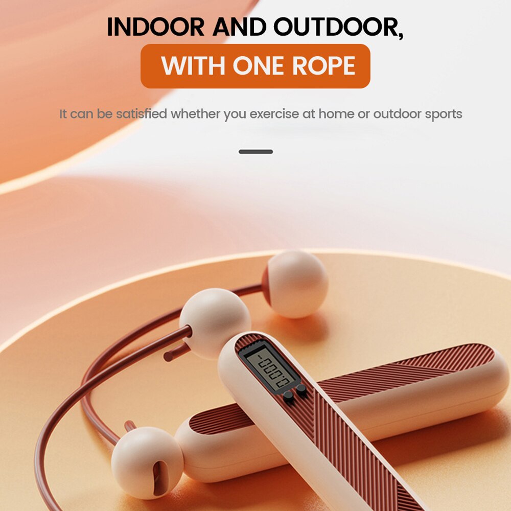 Electronic Counting Wireless Skipping Rope Speed Long Rope Jump Ropes Anti-Slip Handle for Boxing Training Fitness Equipment Electronic Counting Wireless Skipping Rope Speed Long Rope Jump Ropes Anti-Slip Handle for Boxing Training Fitness Equipment