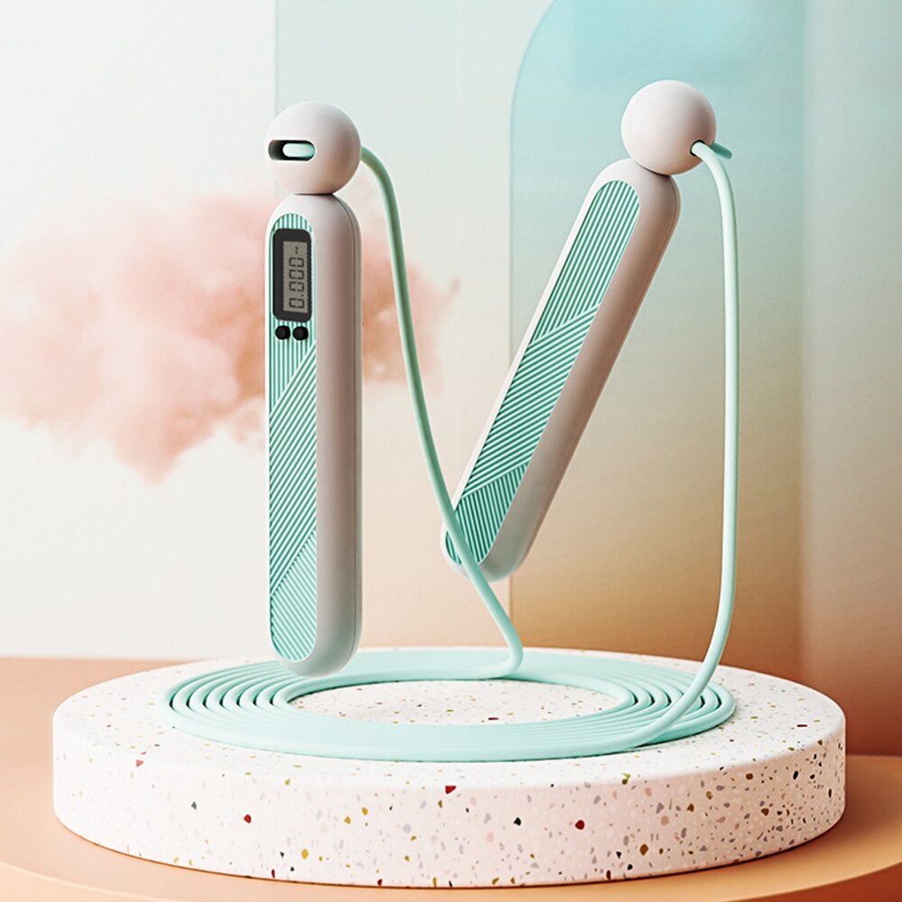 Electronic Counting Wireless Skipping Rope Speed Long Rope Jump Ropes Anti-Slip Handle for Boxing Training Fitness Equipment Electronic Counting Wireless Skipping Rope Speed Long Rope Jump Ropes Anti-Slip Handle for Boxing Training Fitness Equipment