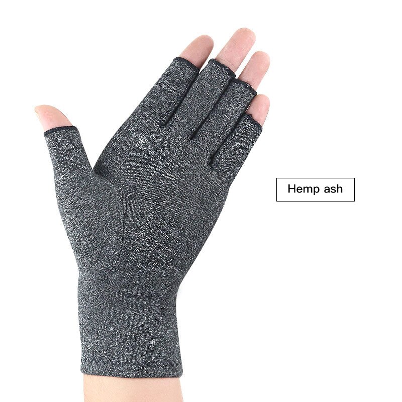 1 Pair Compression Arthritis Gloves Wrist Support Cotton Joint Pain Relief Hand Brace Women Men Therapy Wristband