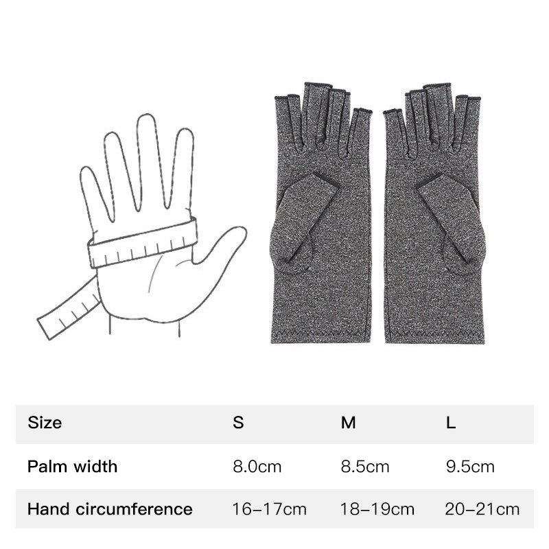 1 Pair Compression Arthritis Gloves Wrist Support Cotton Joint Pain Relief Hand Brace Women Men Therapy Wristband 1 Pair Compression Arthritis Gloves Wrist Support Cotton Joint Pain Relief Hand Brace Women Men Therapy Wristband