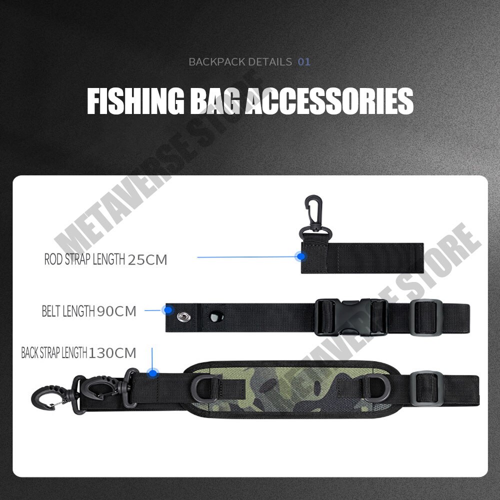 Multifunction Camouflage Fishing Tackle Bag Crossbody Waist Fish Pack Man Fishing Backpacks Storage Fish Lures Gear Rod Reel Box Multifunction Camouflage Fishing Tackle Bag Crossbody Waist Fish Pack Man Fishing Backpacks Storage Fish Lures Gear Rod Reel Box