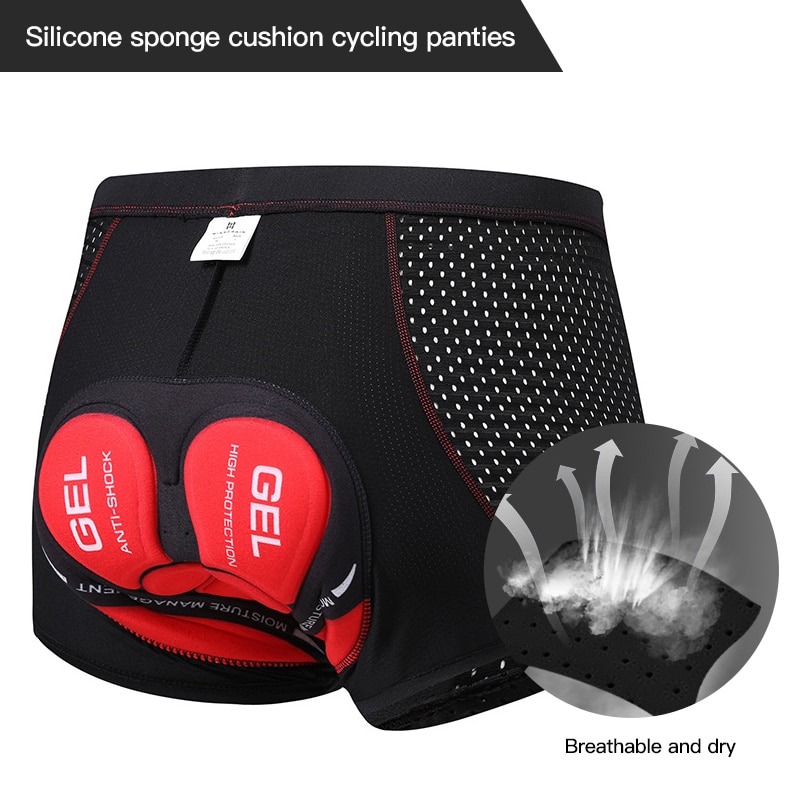 Breathable Cycling Shorts Cycling Underwear 5D Gel Pad Shockproof Bicycle Underpant MTB Road Bike Underwear Man Shorts Breathable Cycling Shorts Cycling Underwear 5D Gel Pad Shockproof Bicycle Underpant MTB Road Bike Underwear Man Shorts