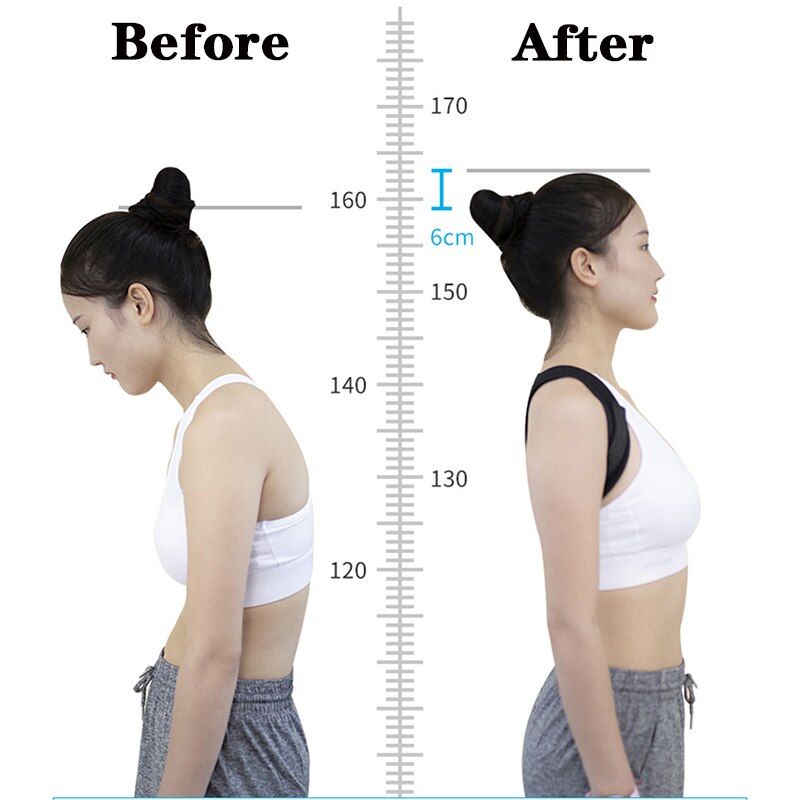 Back Posture Corrector Corset Clavicle Spine Posture Correction Adjustable Support Belt Pain Relief Traine Spine Posture Support