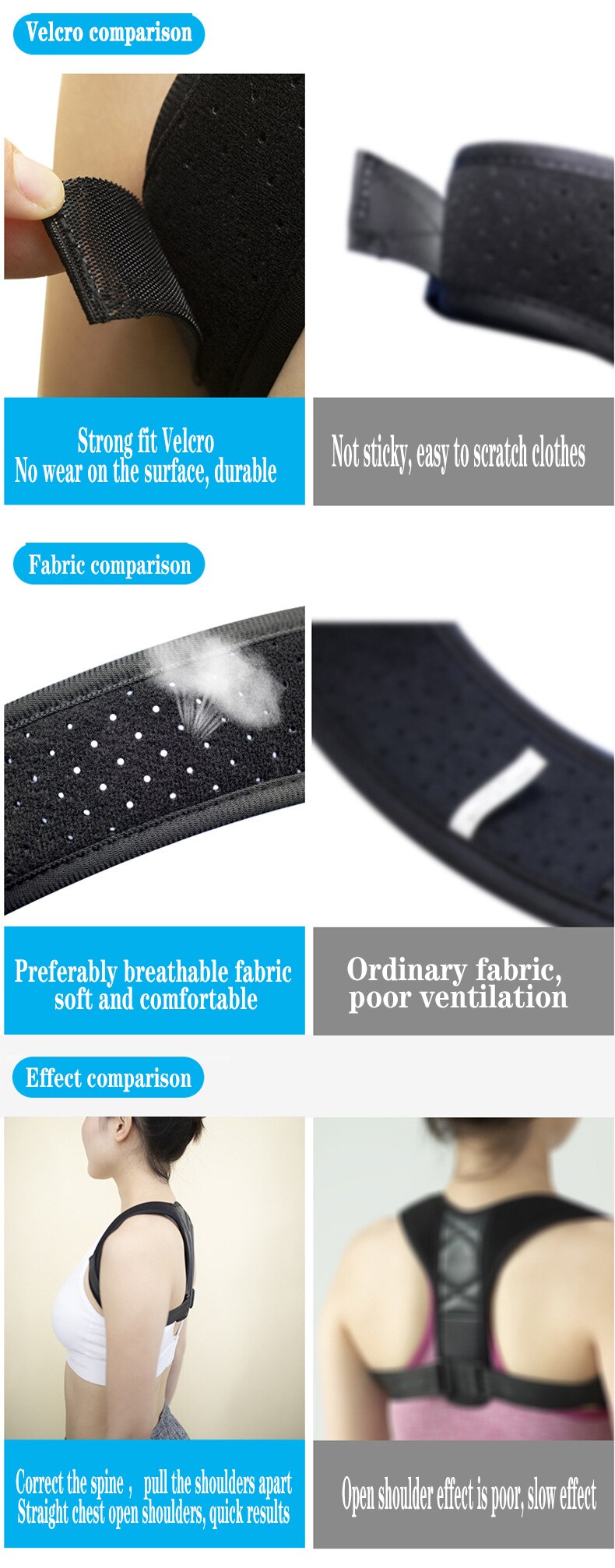 Back Posture Corrector Corset Clavicle Spine Posture Correction Adjustable Support Belt Pain Relief Traine Spine Posture Support