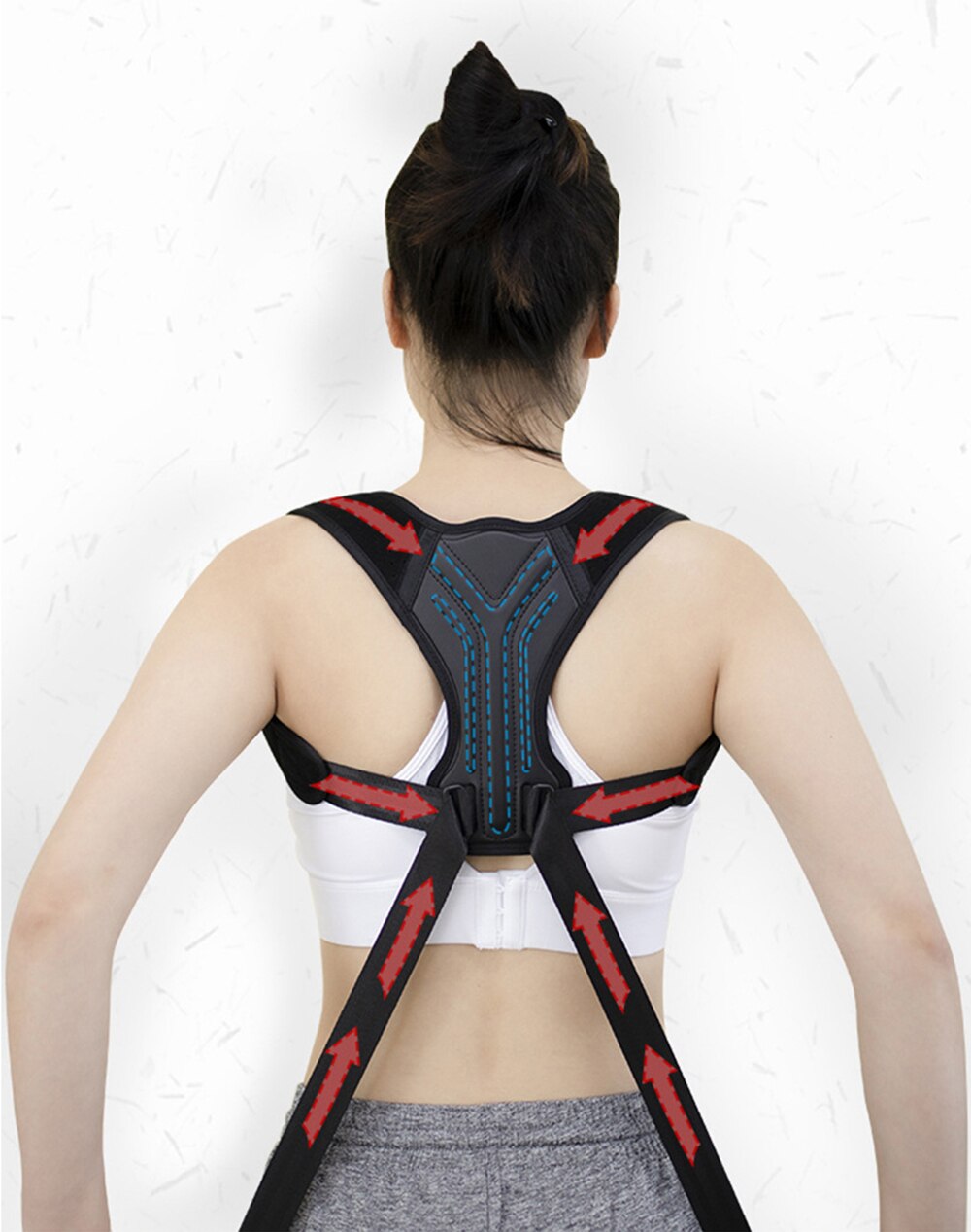 Back Posture Corrector Corset Clavicle Spine Posture Correction Adjustable Support Belt Pain Relief Traine Spine Posture Support