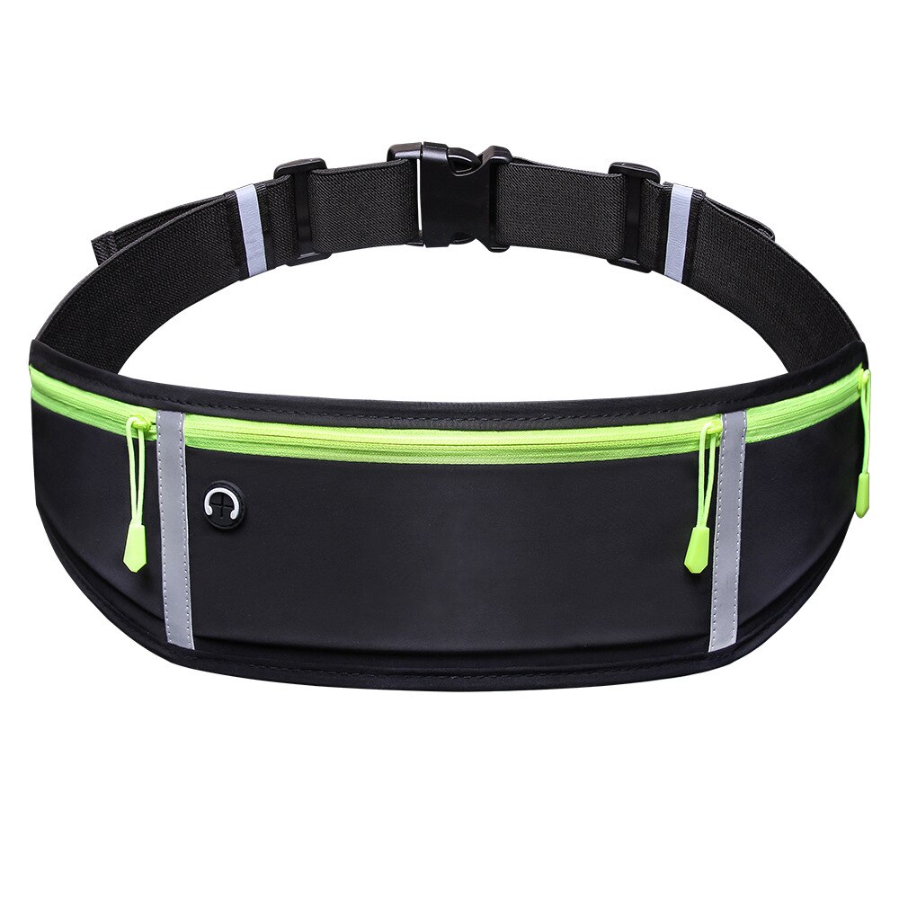 Running Waist Bag Belt Bag Multifunctional Waterproof Sports Pocket Pouch Belt Pack Non-Slip Gym Sports Bags Cycling Phone Bag