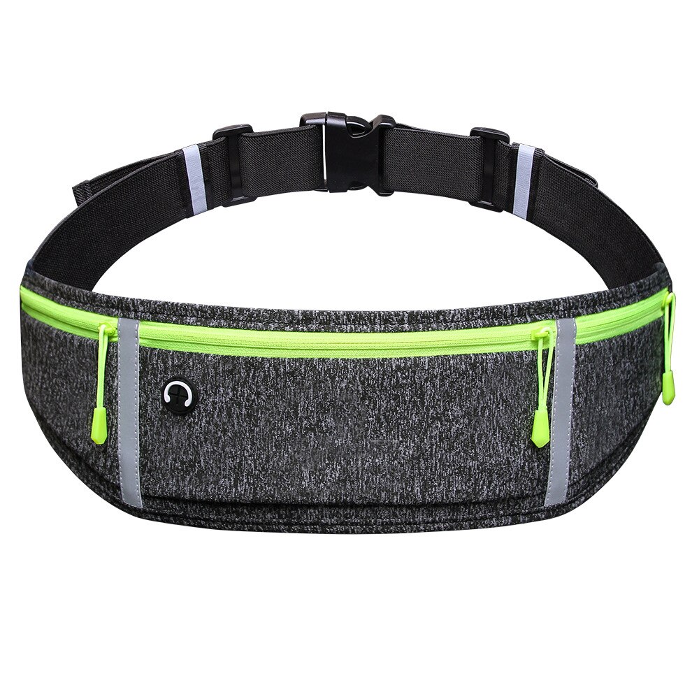 Running Waist Bag Belt Bag Multifunctional Waterproof Sports Pocket Pouch Belt Pack Non-Slip Gym Sports Bags Cycling Phone Bag