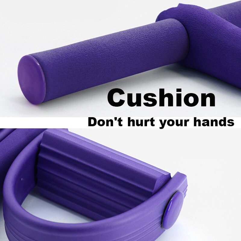 4 Resistanc Elastic Pull Ropes Exerciser Rower Belly Resistance Band Home Gym Sport Training Elastic Bands for Fitness Equipment