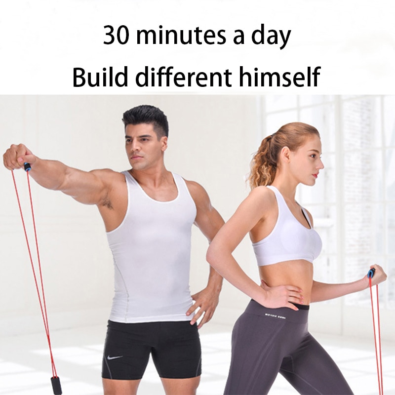 1 Pcs Portable Fitness Equipment 8 Word Chest Expander Rope Resistance Bands Elastic Bands for Fitness Rubber Bands Expander 1 Pcs Portable Fitness Equipment 8 Word Chest Expander Rope Resistance Bands Elastic Bands for Fitness Rubber Bands Expander