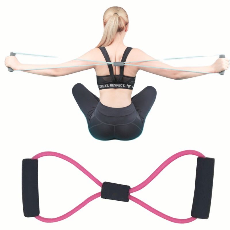 1 Pcs Portable Fitness Equipment 8 Word Chest Expander Rope Resistance Bands Elastic Bands for Fitness Rubber Bands Expander 1 Pcs Portable Fitness Equipment 8 Word Chest Expander Rope Resistance Bands Elastic Bands for Fitness Rubber Bands Expander