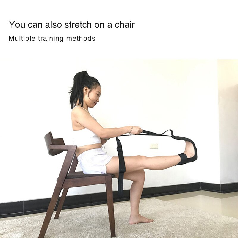 Yoga Flexibility Stretching Leg Stretcher Strap for Ballet Cheer Dance Gymnastics Trainer Yoga Flexibility Leg Stretch Belt Yoga Flexibility Stretching Leg Stretcher Strap for Ballet Cheer Dance Gymnastics Trainer Yoga Flexibility Leg Stretch Belt