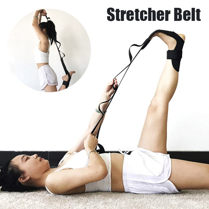 Yoga Flexibility Stretching Leg Stretcher Strap for Ballet Cheer Dance Gymnastics Trainer Yoga Flexibility Leg Stretch Belt Yoga Flexibility Stretching Leg Stretcher Strap for Ballet Cheer Dance Gymnastics Trainer Yoga Flexibility Leg Stretch Belt