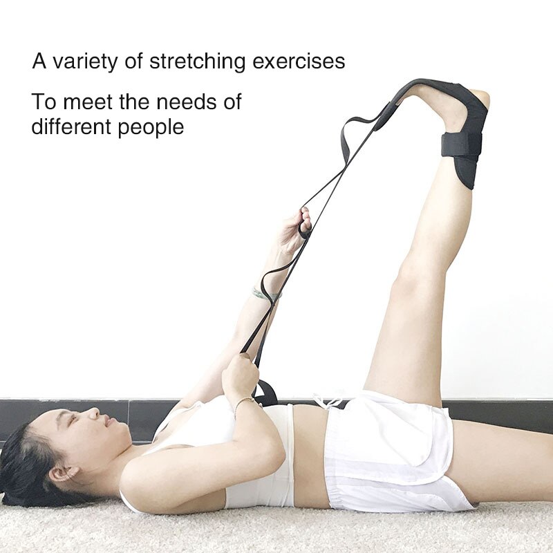 Yoga Flexibility Stretching Leg Stretcher Strap for Ballet Cheer Dance Gymnastics Trainer Yoga Flexibility Leg Stretch Belt Yoga Flexibility Stretching Leg Stretcher Strap for Ballet Cheer Dance Gymnastics Trainer Yoga Flexibility Leg Stretch Belt