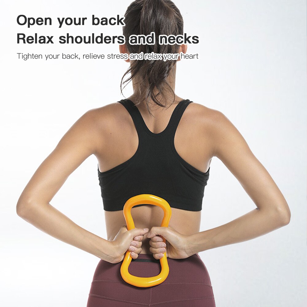 Pilate Workout Ring Yoga Circle Yoga Ring Loop Waist Shoulder Shape Pilates Bodybuilding for Training Portable Fitness Equipment