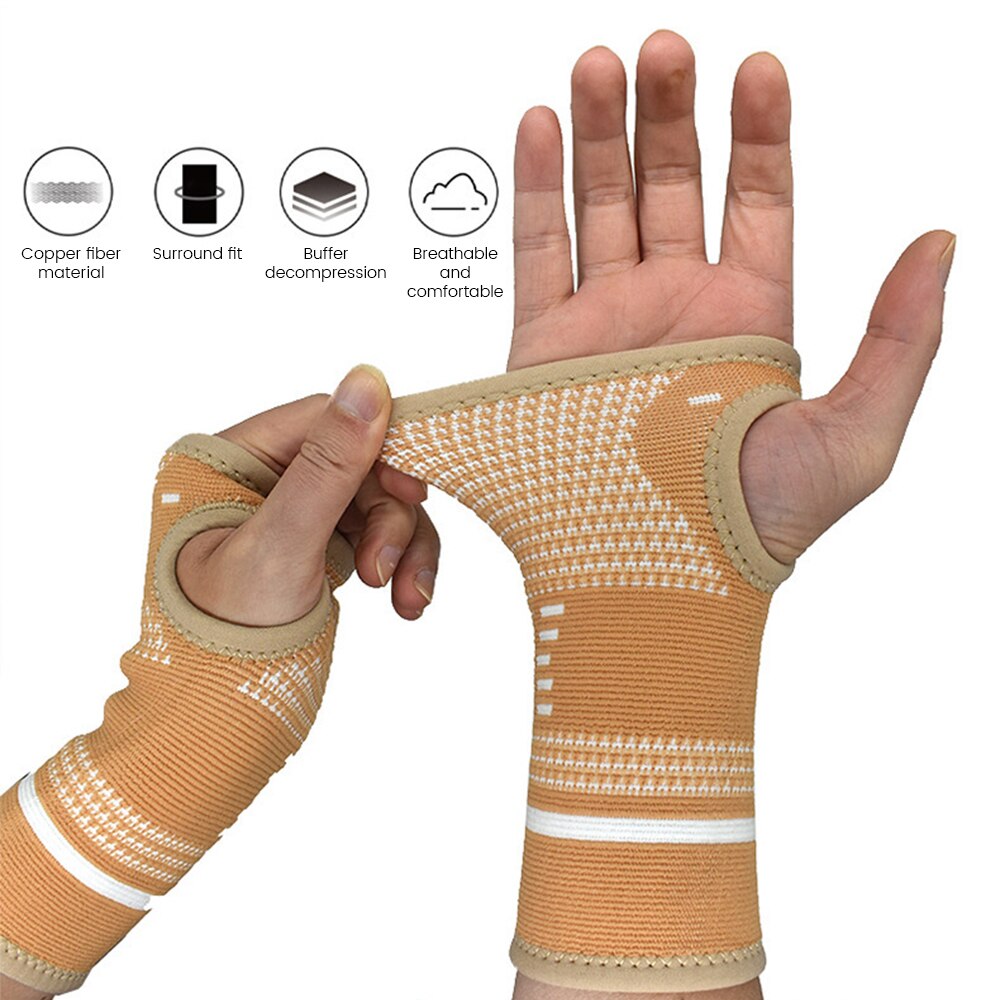 Wrist Support Sport Protective Gear Boxing Hand Wraps Support Weightlifting Bandage Running Wrist Protector Sport Arthritis