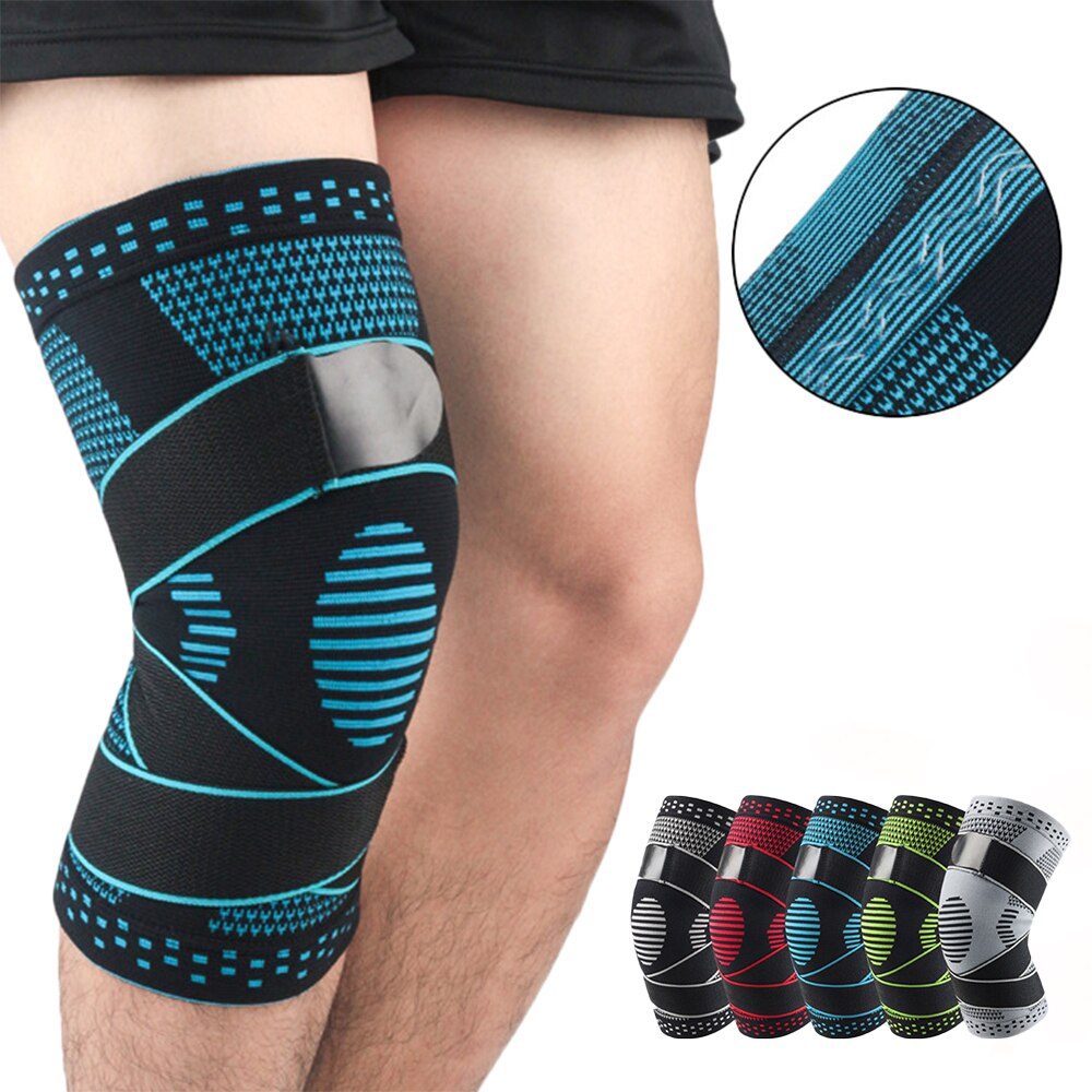 Knee Pads Braces Sports Support Kneepad Men Women for Arthritis Joints Protector Fitness Compression Sleeve Elastic Wrap Brace