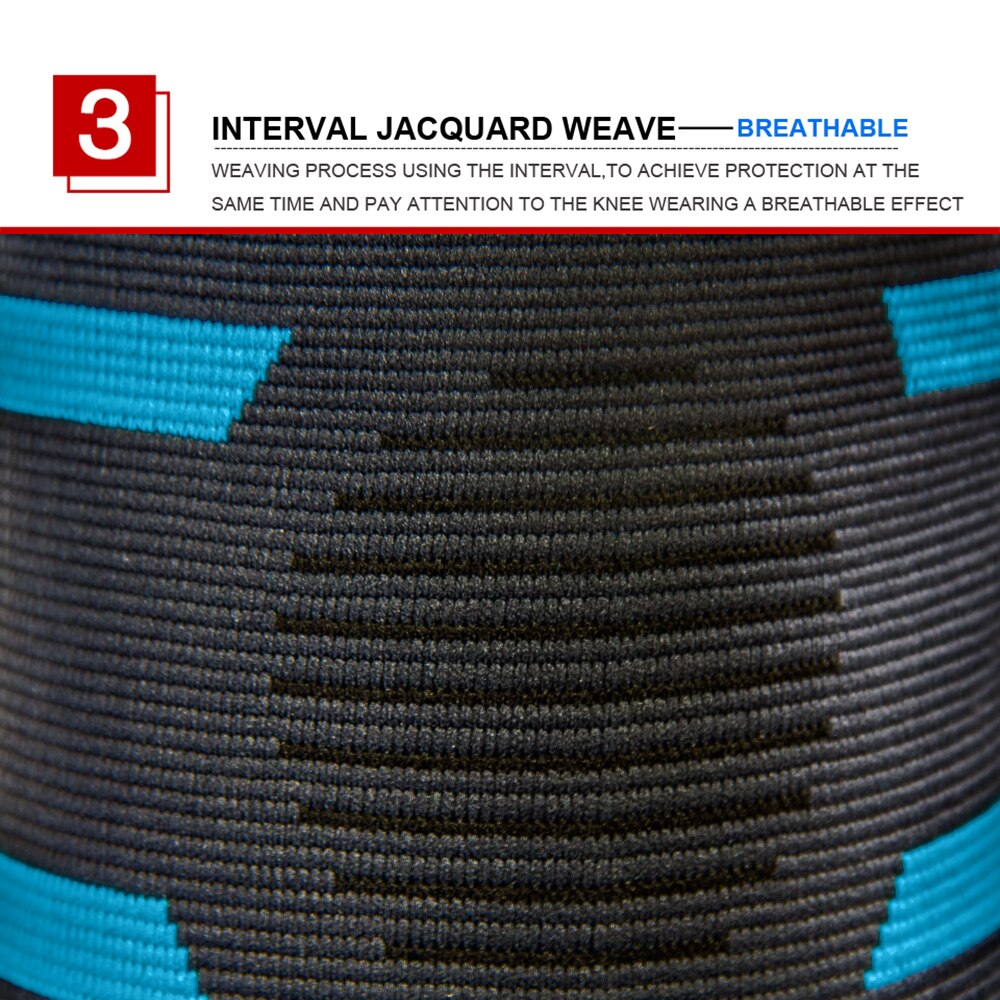 1Pc Fitness Running Knee support Cycling Knee Support Braces Elastic Sport Compression Knee Pad Sleeve for Basketball Volleyball