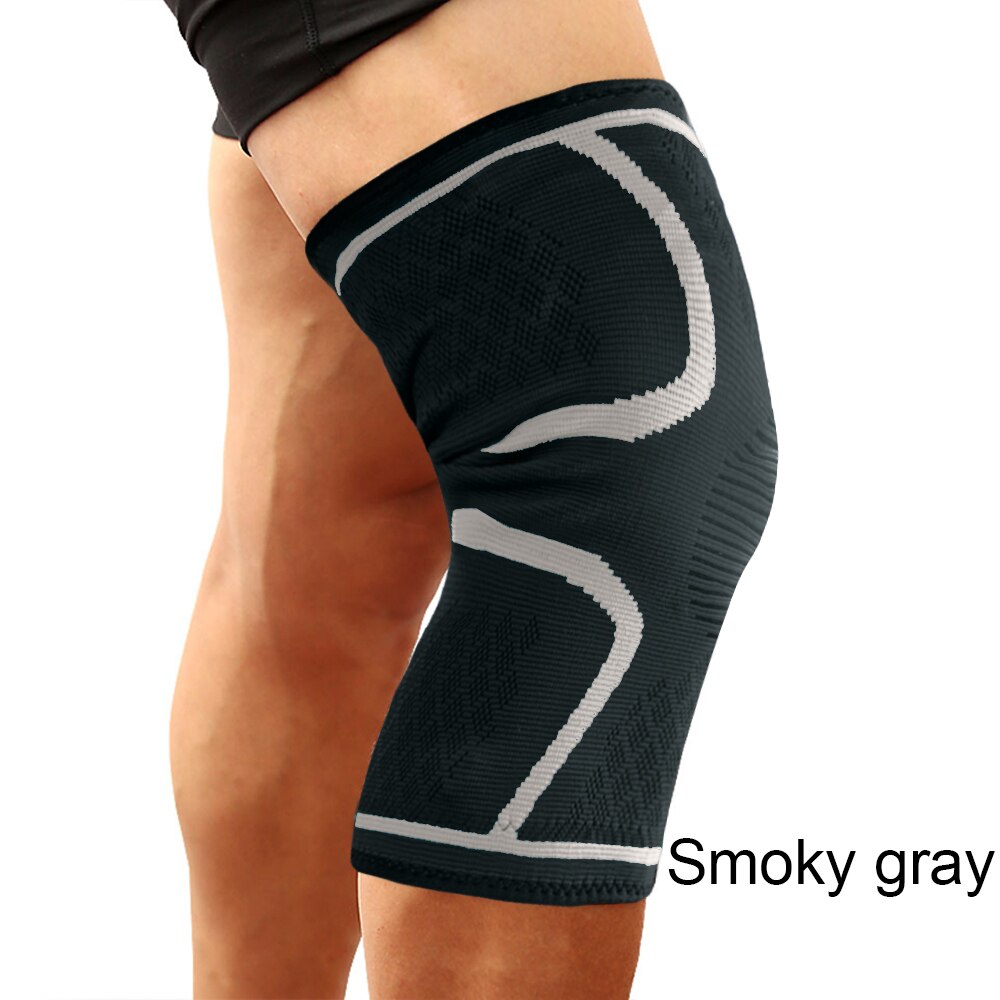 1Pc Fitness Running Knee support Cycling Knee Support Braces Elastic Sport Compression Knee Pad Sleeve for Basketball Volleyball