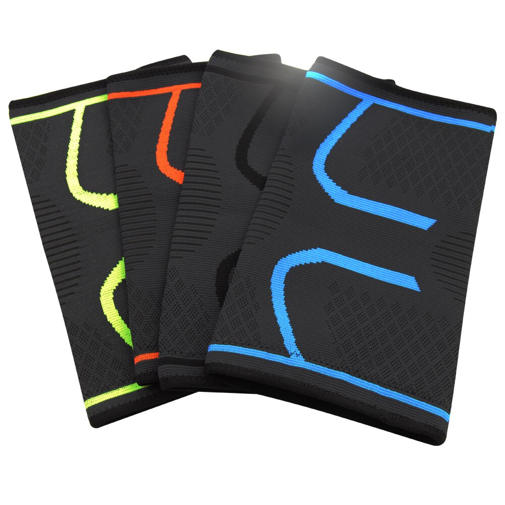 1Pc Fitness Running Knee support Cycling Knee Support Braces Elastic Sport Compression Knee Pad Sleeve for Basketball Volleyball
