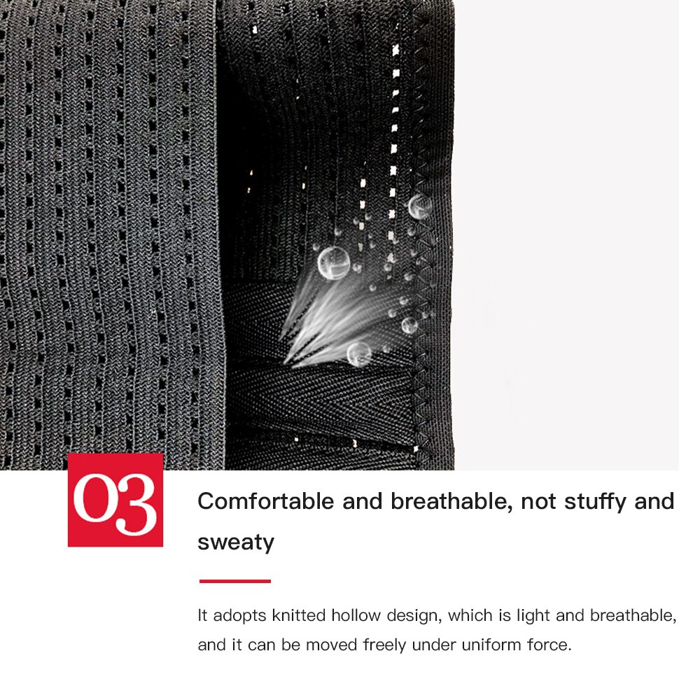 Fitness Waist Support Belt Strong Lower Back Brace Support Corset Belt Back Support Belts Sweat Belt for Sports Pain Relief