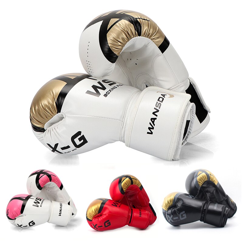 Boxing Gloves for Men Women Children Muay Thai Kickboxing MMA Free Fight Pu Karate Boxing Equipment Adults Kids Equipment
