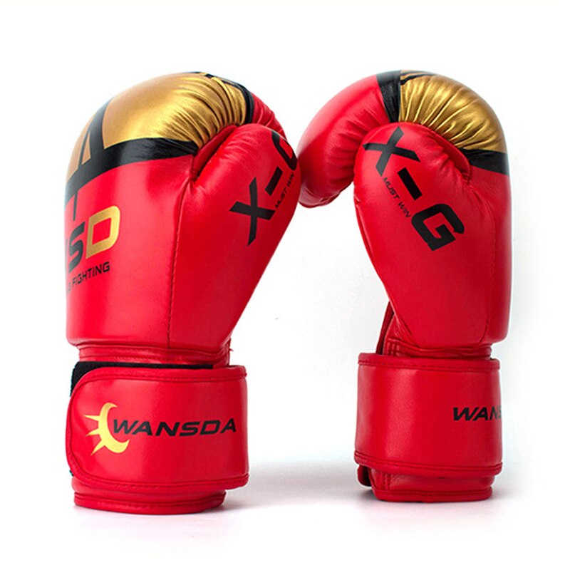 Boxing Gloves for Men Women Children Muay Thai Kickboxing MMA Free Fight Pu Karate Boxing Equipment Adults Kids Equipment
