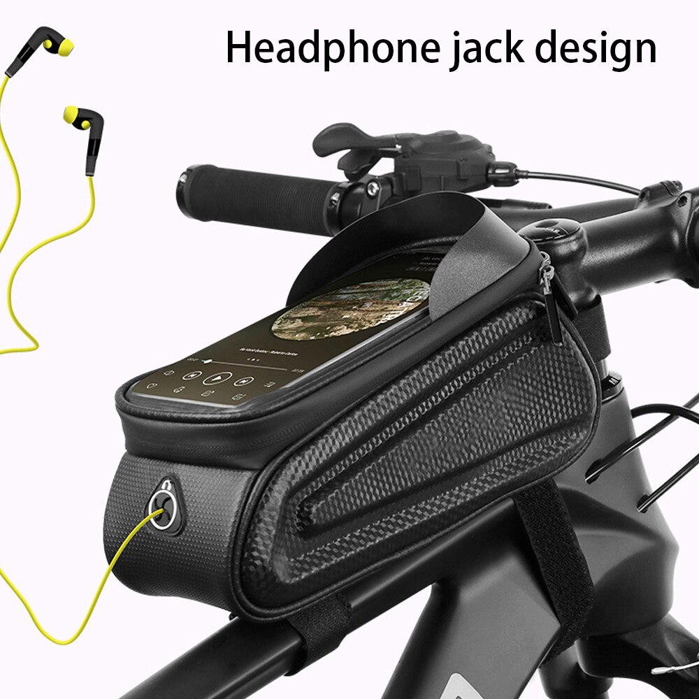 Rainproof Bicycle Bag Cycling Bag Front Handlerbar Bag Bike Accessories Saddle Bag Bike Equipment Bike Phone Support Ouchscreen Rainproof Bicycle Bag Cycling Bag Front Handlerbar Bag Bike Accessories Saddle Bag Bike Equipment Bike Phone Support Ouchscreen