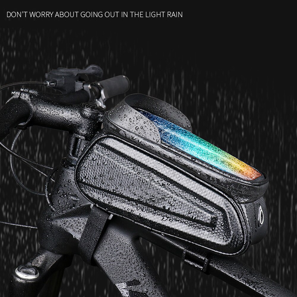 Rainproof Bicycle Bag Cycling Bag Front Handlerbar Bag Bike Accessories Saddle Bag Bike Equipment Bike Phone Support Ouchscreen