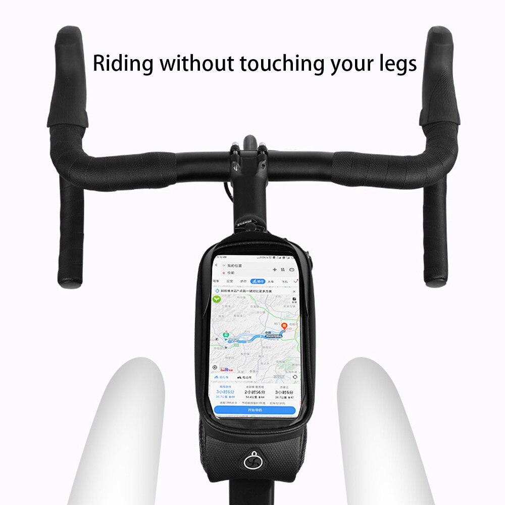 Rainproof Bicycle Bag Cycling Bag Front Handlerbar Bag Bike Accessories Saddle Bag Bike Equipment Bike Phone Support Ouchscreen