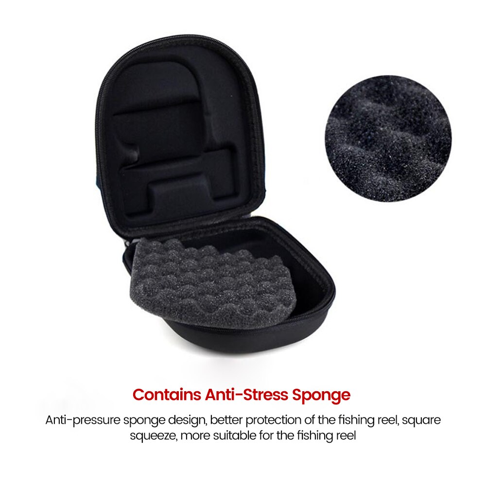 Portable Fishing Reel Bag Portable Case Cover for Spinning Reel Fishing Tackle Bag Fishing Storage Bag Pouch Fishing Accessories