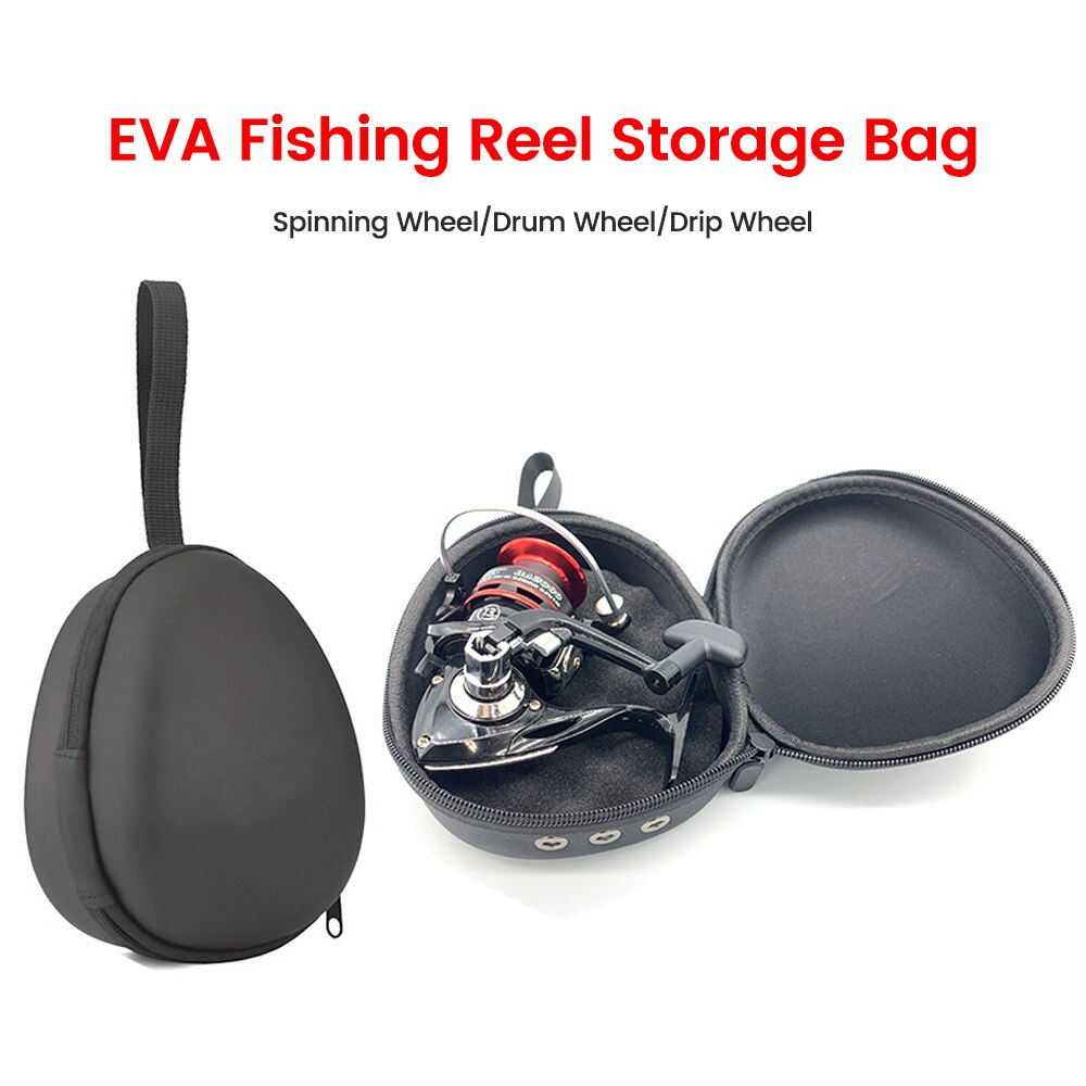 Eva Fishing Reel Bag Protective Case Cover for Reel Fishing Pouch Bag for Spinning Reel High Quality Fishing Accessories