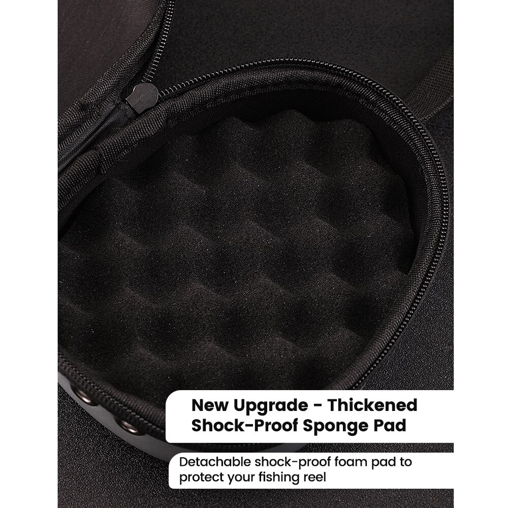 Eva Fishing Reel Bag Protective Case Cover for Reel Fishing Pouch Bag for Spinning Reel High Quality Fishing Accessories Eva Fishing Reel Bag Protective Case Cover for Reel Fishing Pouch Bag for Spinning Reel High Quality Fishing Accessories