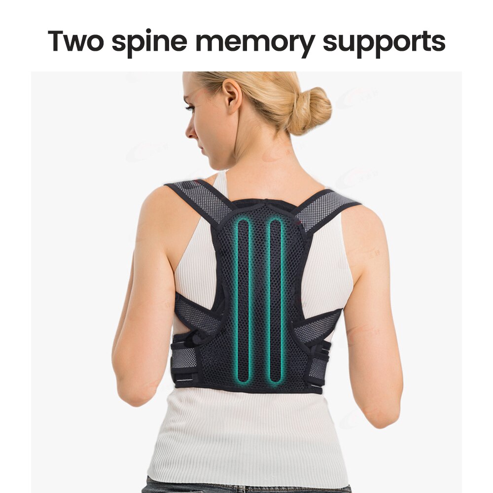 Clavicle Posture Corrector Medical Adjustable Men Woemen Back Brace Shoulder Lumbar Support Belt Corset Posture Correction Clavicle Posture Corrector Medical Adjustable Men Woemen Back Brace Shoulder Lumbar Support Belt Corset Posture Correction
