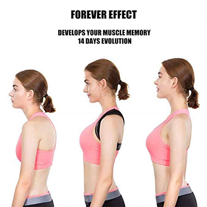 Posture Corrector Adjustable Back Support Belt Spine Back Belt Shoulder Brace Posture Correction Back Straightener Corset