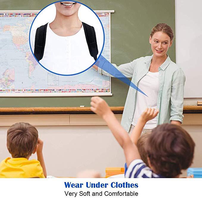 Posture Corrector Adjustable Back Support Belt Spine Back Belt Shoulder Brace Posture Correction Back Straightener Corset