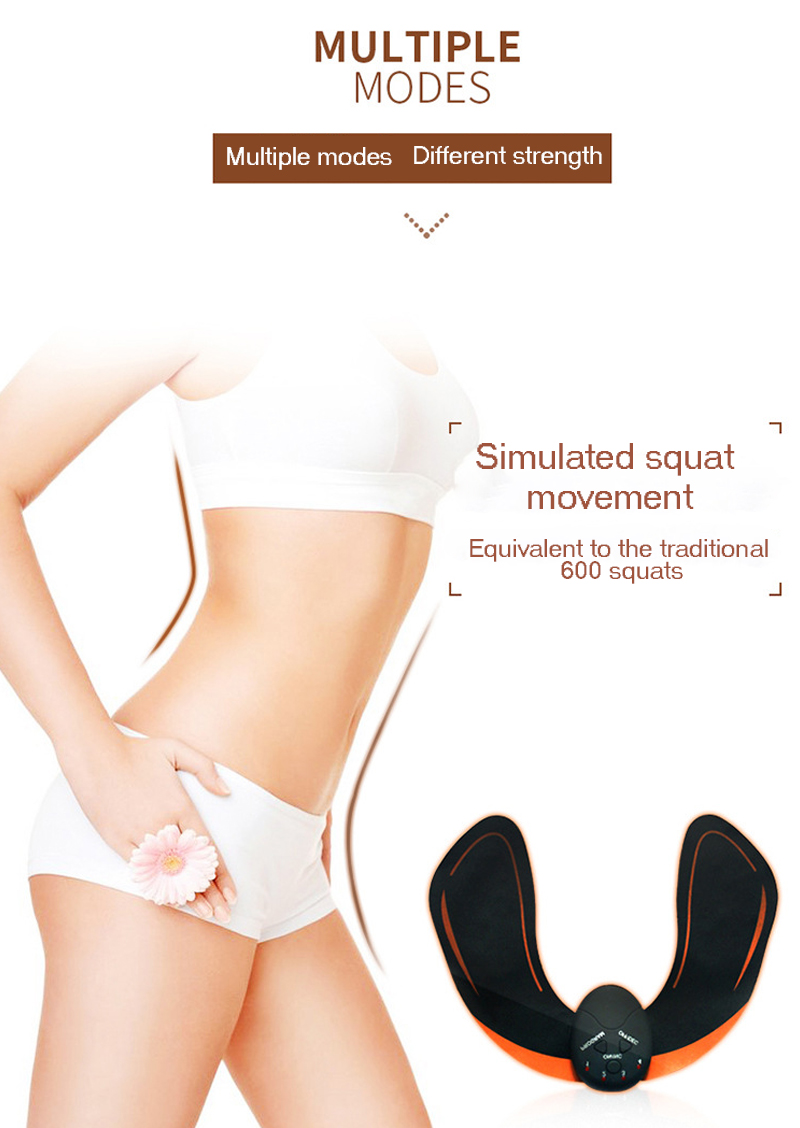 EMS Wireless Muscle Stimulator Trainer Smart Fitness Abdominal Training Electric Weight Loss Stickers Body Slimming Belt Unisex