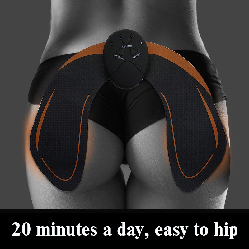 EMS Wireless Muscle Stimulator Trainer Smart Fitness Abdominal Training Electric Weight Loss Stickers Body Slimming Belt Unisex