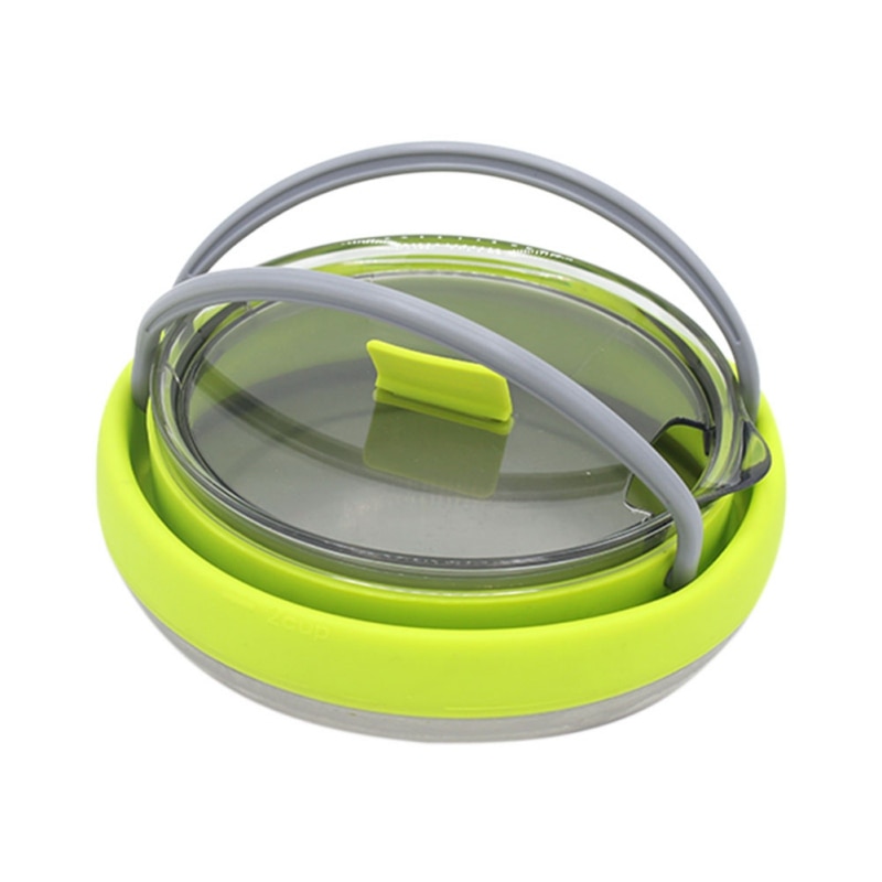 Collapsible Camping Kettle For Hiking Travel Outdoors Durable Easy To Clean Not Twisted Or Deformed Collapsible Camping Kettle For Hiking Travel Outdoors Durable Easy To Clean Not Twisted Or Deformed