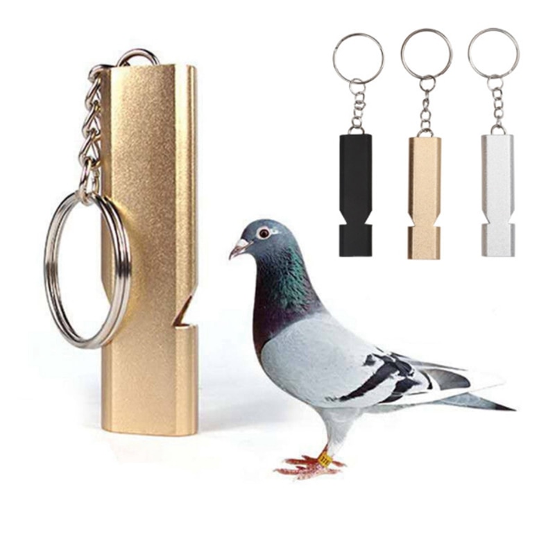 Emergency Whistles Super Loud Lifeguard Safety Survival Whistle with Keychain for SOS Survival Training