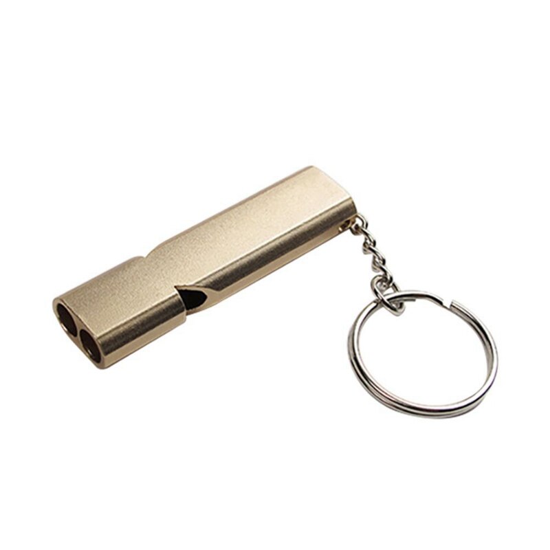 Emergency Whistles Super Loud Lifeguard Safety Survival Whistle with Keychain for SOS Survival Training