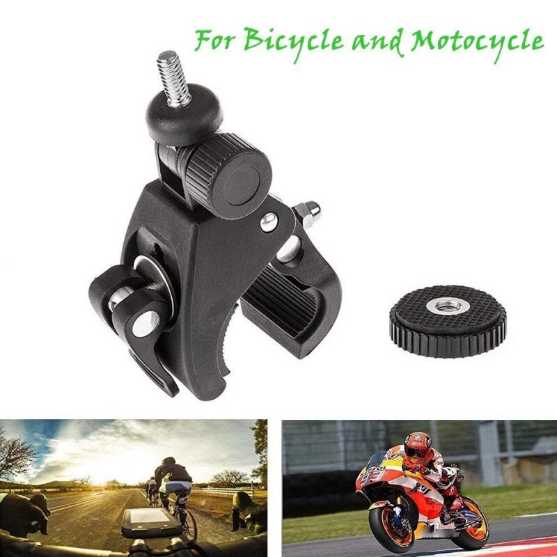 High Quality Bicycle Handlebar Camera DV DSLR Bike Screw Clip For Camera DV Bicycle Bracket Clamp Bracket Tripod Mount