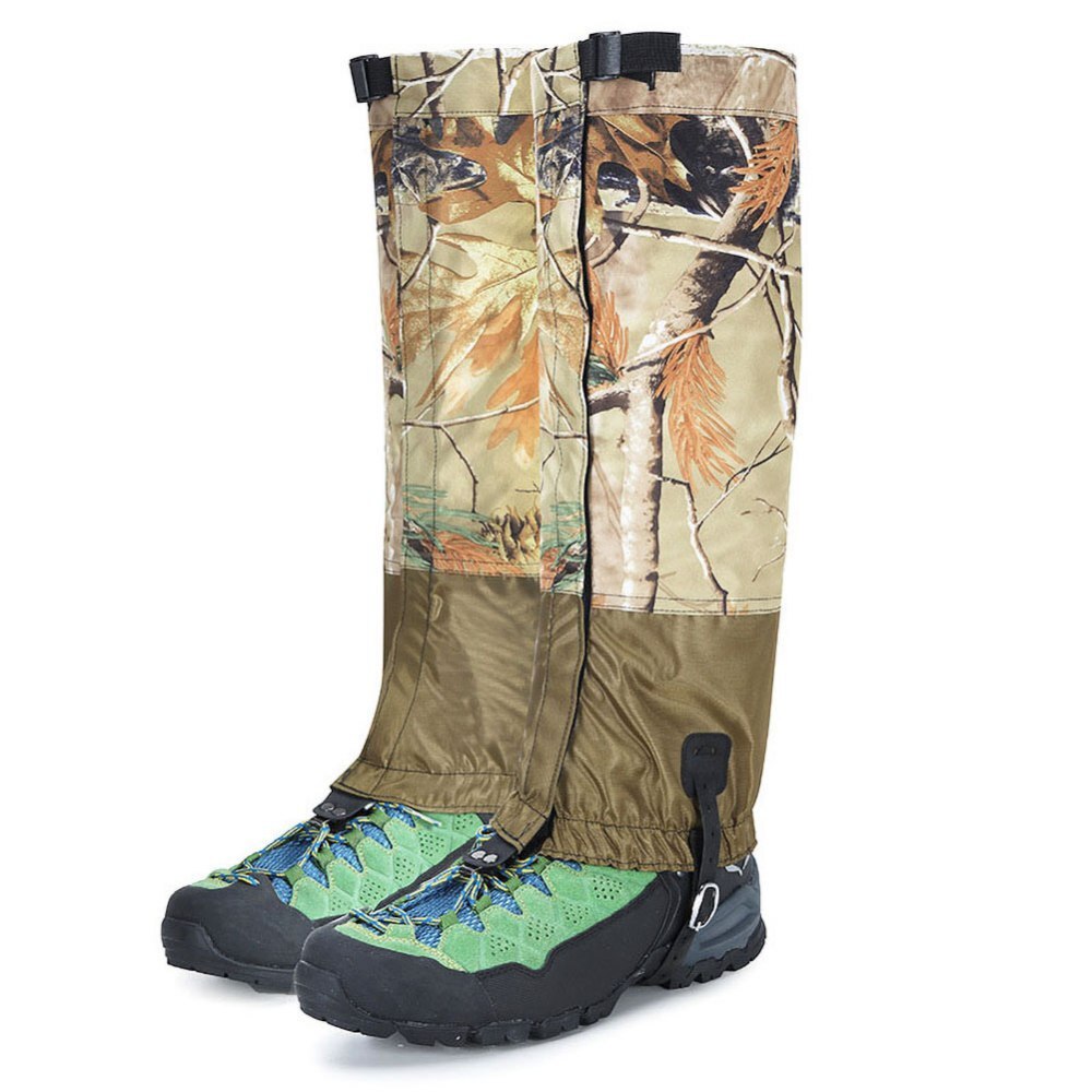 Adjustable 2 Pcs Snow Boot Gaiters Waterproof for Hiking Walking Hunting Thermal Legging Wammers